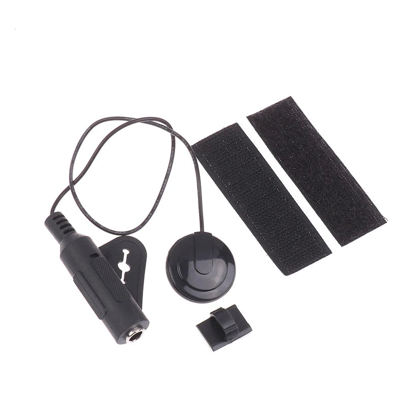 Acoustic Instrument Pickup – Piezo Mic 6.35mm Jack, Stick-On