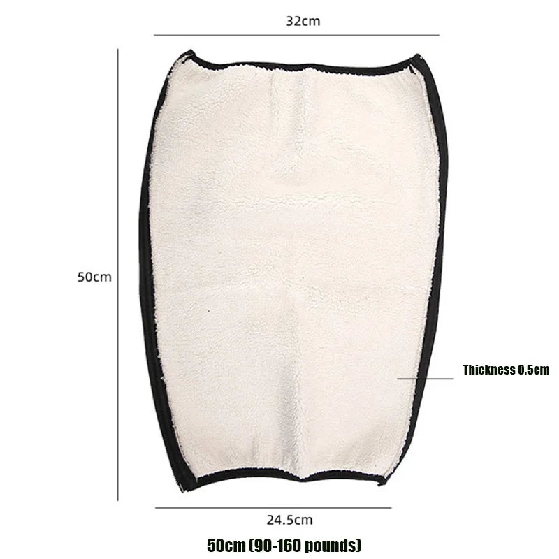 Winter Wool Knee Sleeves for Women & Seniors | Zipper Warmth
