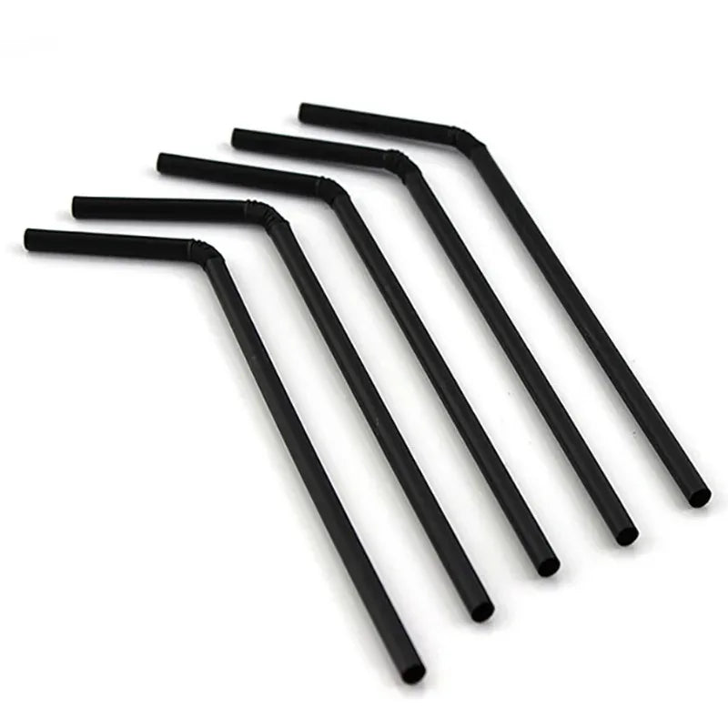 Colorful Flexible Drinking Straws 50–1000 Pcs | Party & Kitchen