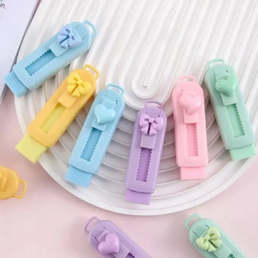 Cute Push-Pull Retractable Eraser for Kids – Cartoon Design Novelty Eraser Peaceful Pleasures Health and Wellness