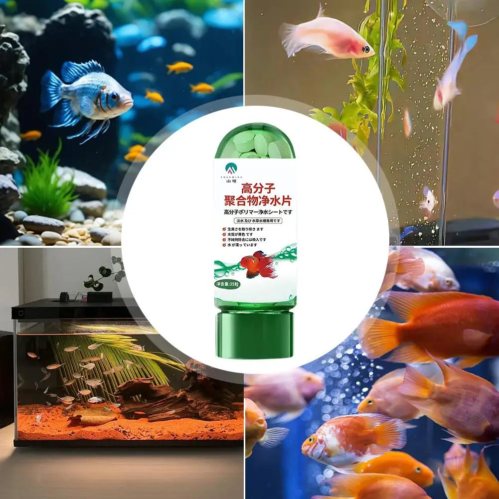 Water Purification Tablets for Aquarium Fish Cleaning Peaceful Pleasures Health and Wellness