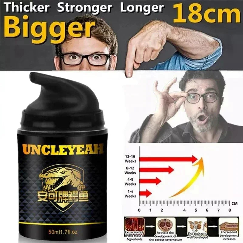 Man Penis Enlargement Gel Long-Last Aphrodisiac Penis Enlargement Cream Private Parts Care Increase Size Erection Sex Products Peaceful Pleasures Health and Wellness 1PCS Russian Federation