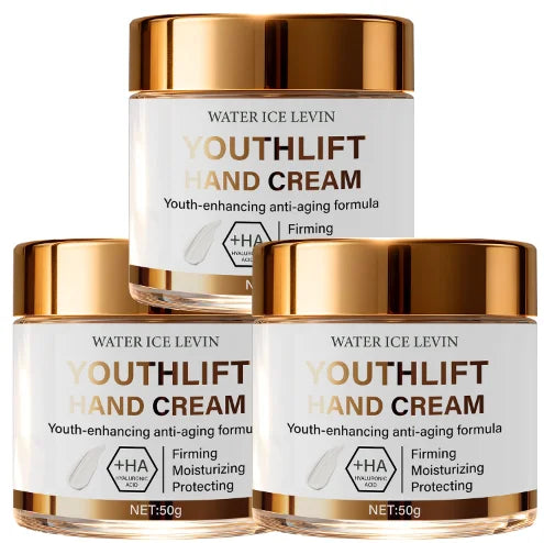 YouthLift Hand Cream with HA & Retinol – Firm & Moisturize Anti-Aging Hand Cream Peaceful Pleasures Health and Wellness WHITE 50g