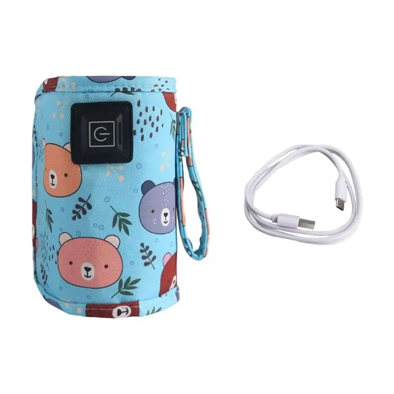 USB Portable Baby Bottle Warmer Bag – 3 Heat Settings