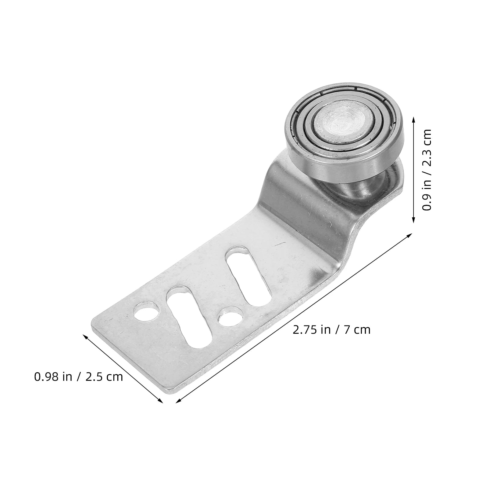 Stainless Steel Hanging Pulley Cabinet Hardware Closet Door Roller Shaft Mechanism Angled Sliding Door Runner For Warehouse Peaceful Pleasures Health and Wellness