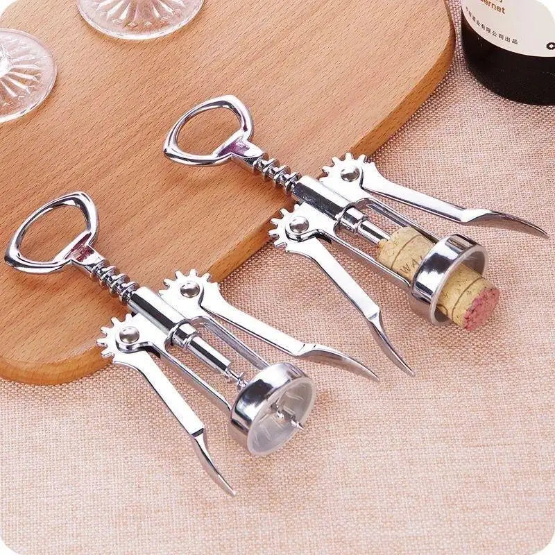 Wing Corkscrew Wine & Beer Bottle Opener | Stainless Steel