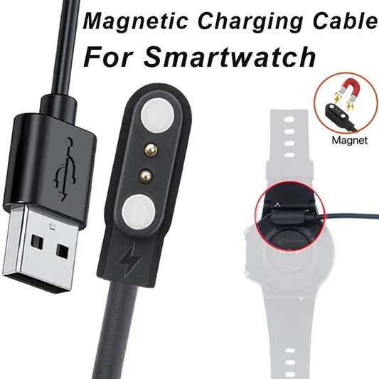 Magnetic USB Charging Cable for HW12 HW16 HW21 Smartwatch Peaceful Pleasures Health and Wellness