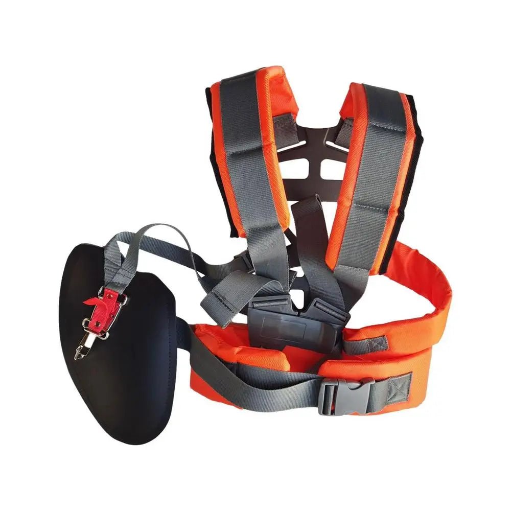 Padded Double Shoulder Harness Strap for Trimmer & Brush Cutter