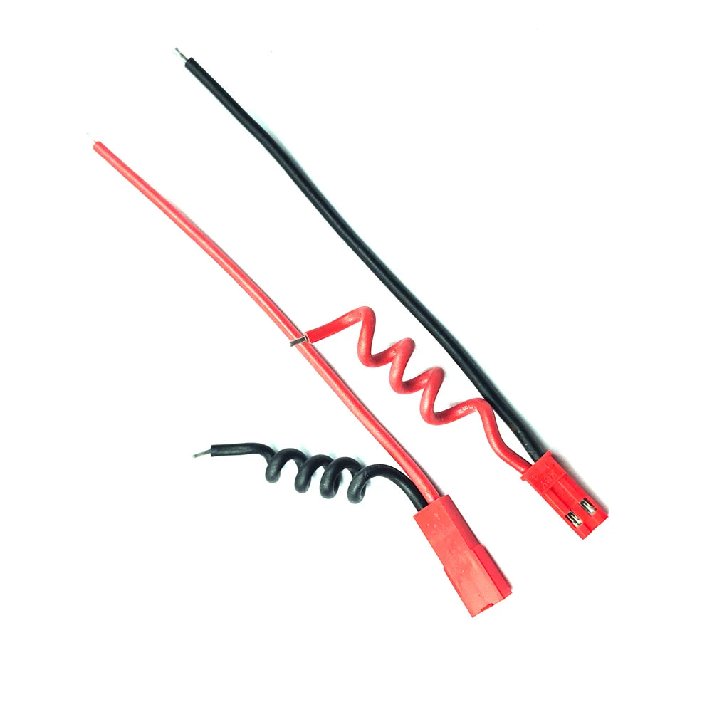 10Pairs 20AWG JST Plug Connector SYP 2Pin Male Female Plug with 10cm Soft Silicone Cable Wire for LED Lamp Strip RC Toys Battery Peaceful Pleasures Health and Wellness