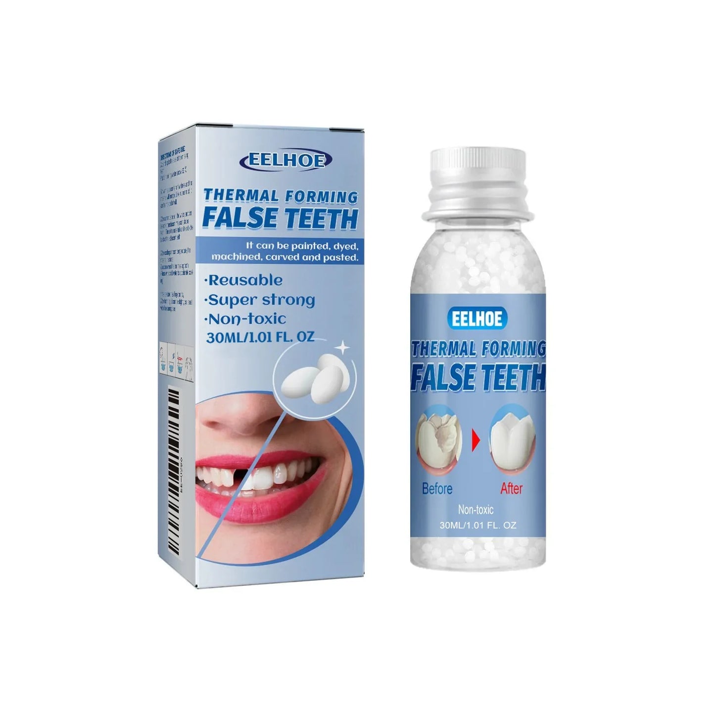 EELHOE Thermal Forming Temporary Tooth Repair Denture Beads