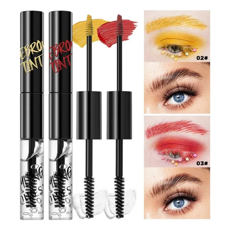 Double-Ended Brow Tint & Setting Gel | Waterproof 3D Effect