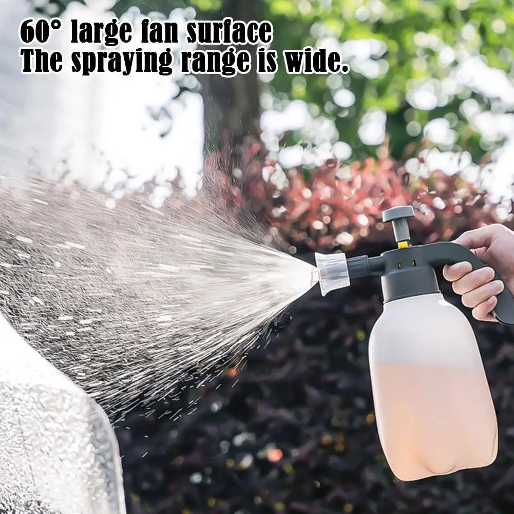 2L Hand Pump Foam Sprayer for Effective Car Window Cleaning Peaceful Pleasures Health and Wellness