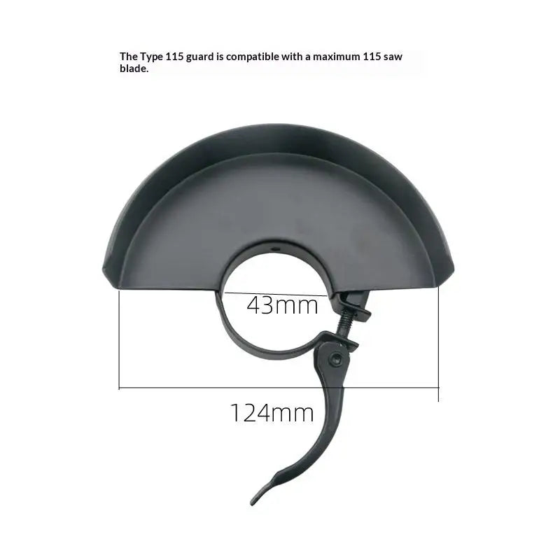Piece 100/115/125/150mm Dust Protection Cover; Rapid Replacement for Grinder Disc Wheel Guard Peaceful Pleasures Health and Wellness 115 model
