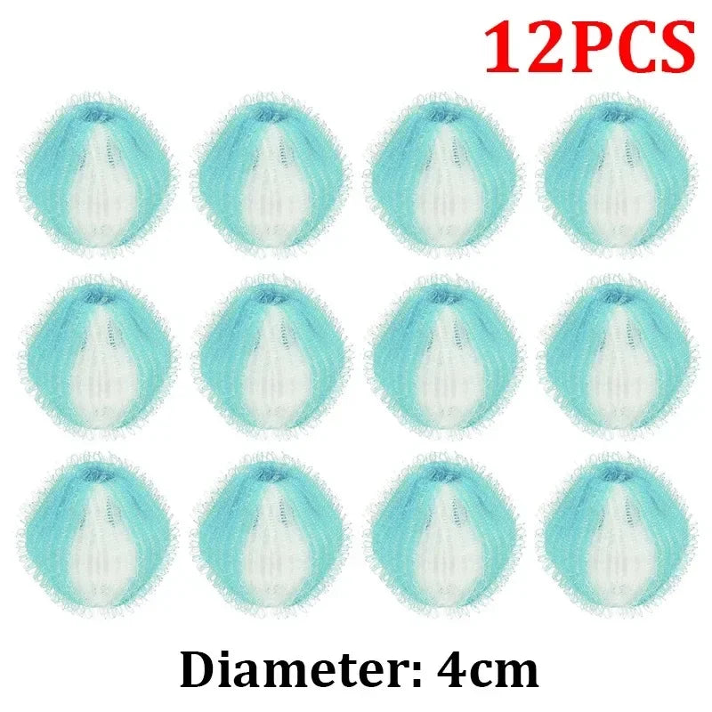 6/12pcs Downy Laundry Balls Pet Hair Remover Washing Capsules Removes Lint Personal Care Clothes Limpieza Reusable Ball Catch Peaceful Pleasures Health and Wellness Style F-12PCS