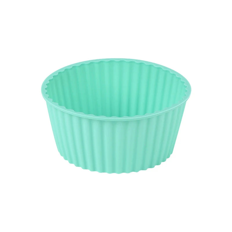 2-Pack Food Grade Silicone Cupcake Muffin Baking Molds – Non-Stick