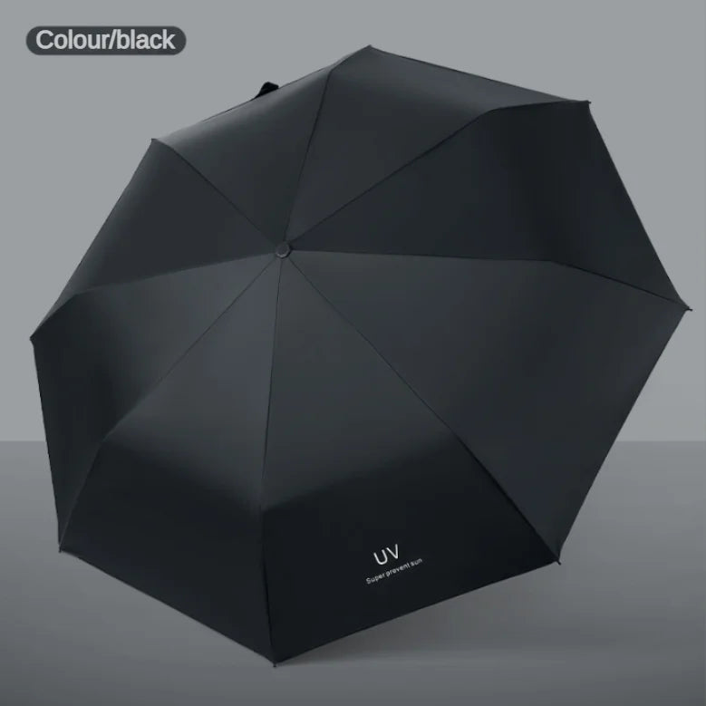 Compact Folding Travel Umbrella – UV Protection & Windproof