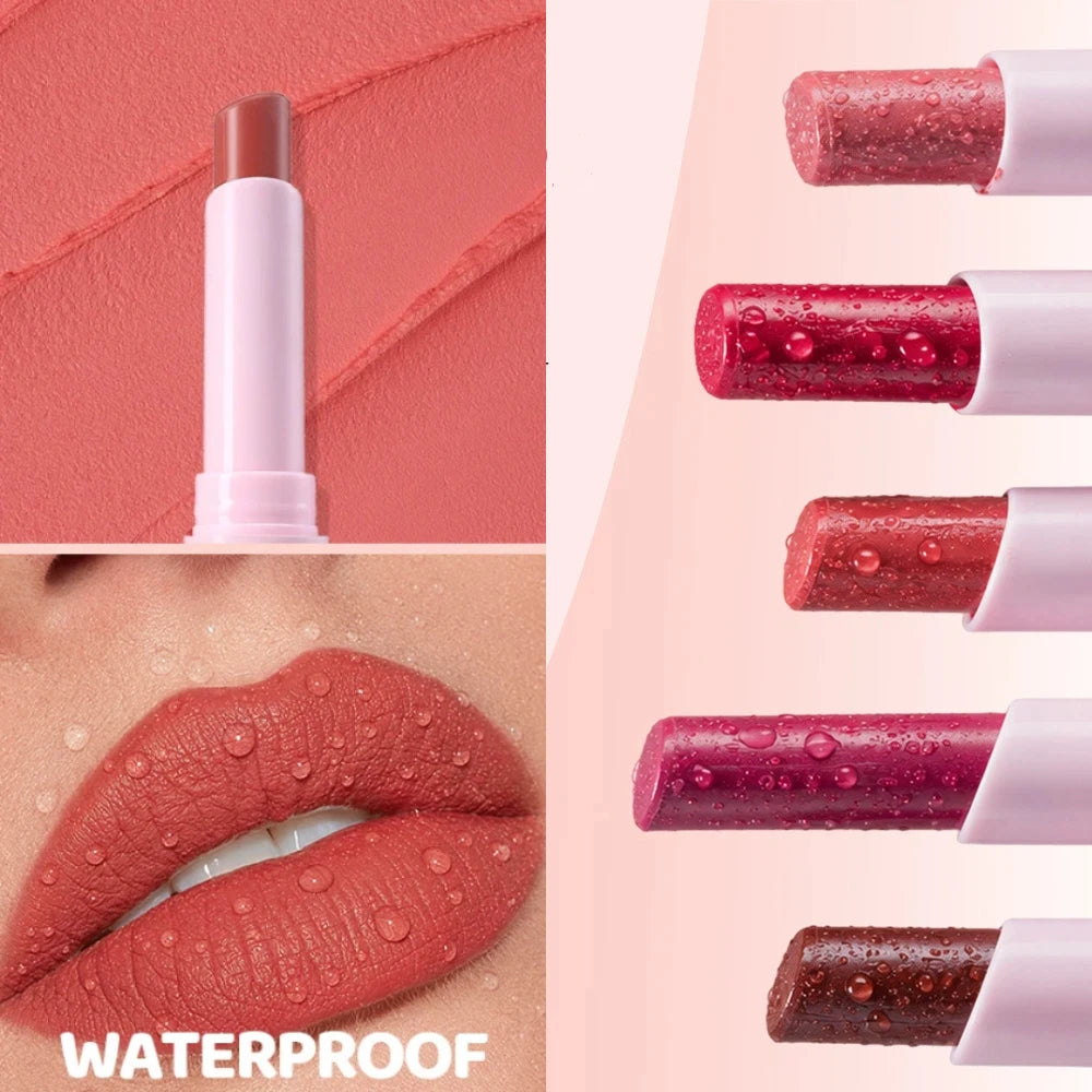Matte Velvet Lipstick Pen – 8 Colors, Waterproof, Long Lasting