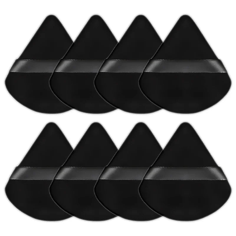 Velvet Triangle Makeup Puff | Soft Sponge Foundation Blender