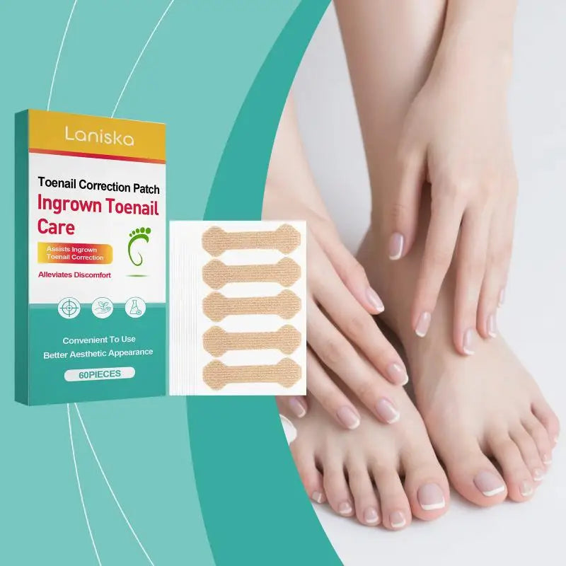 Laniska Nail Tip Care Patch Skin-Friendly Patch That Adheres to Nails for Convenient Daily Nail Care and Nail Protection Peaceful Pleasures Health and Wellness