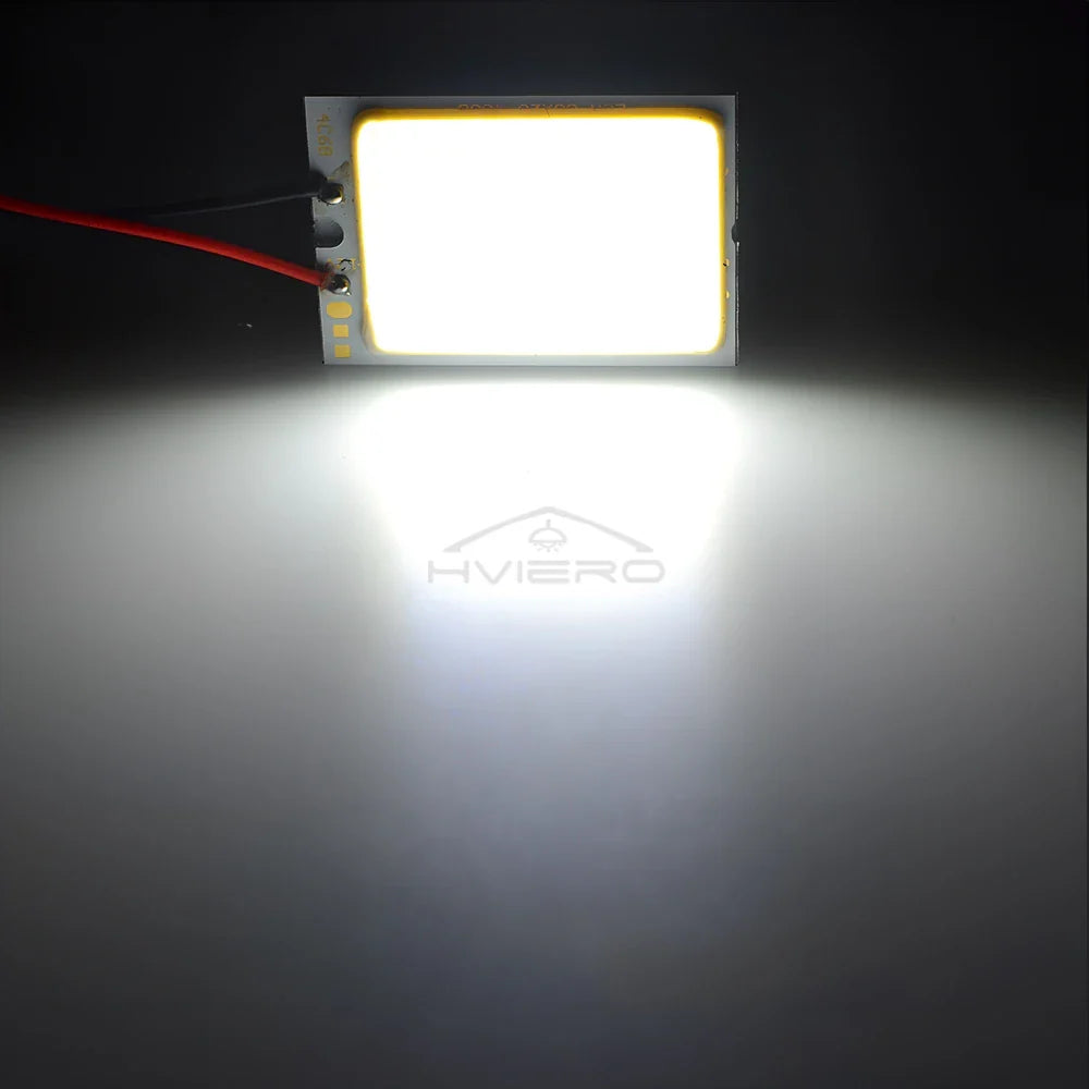 T10 W5W COB LED Car Bulbs – Interior Reading & Dome Light 2-Pack