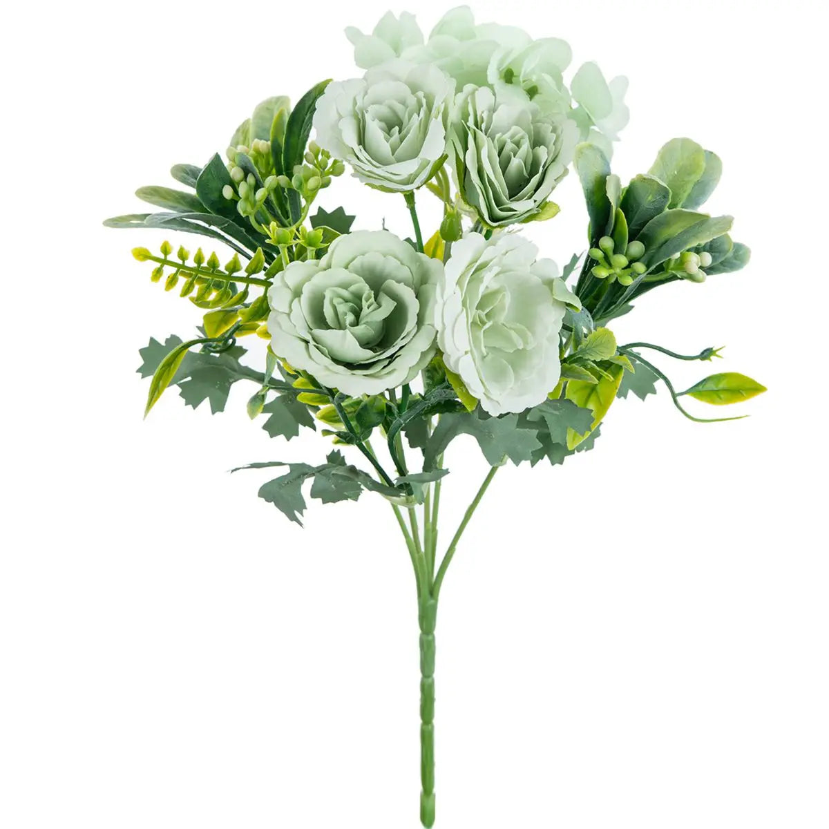 Artificial Silk Rose & Hydrangea Bouquet | Wedding Home Decor