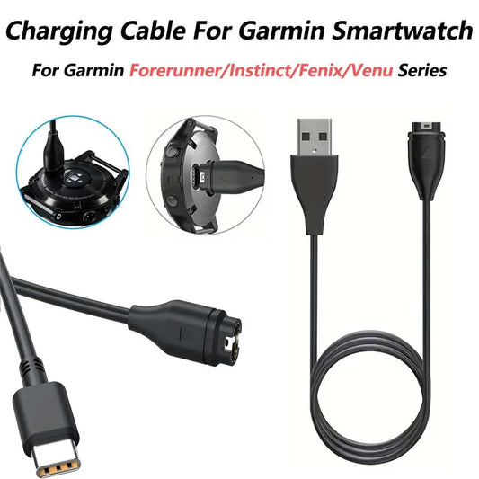 Garmin Approach S10 S12 S40 S42 S60 S62 S70 Charger Cable Peaceful Pleasures Health and Wellness