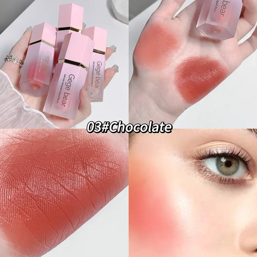 SAKSRAAR Liquid Blush Cream – 6 Velvet Matte Shades