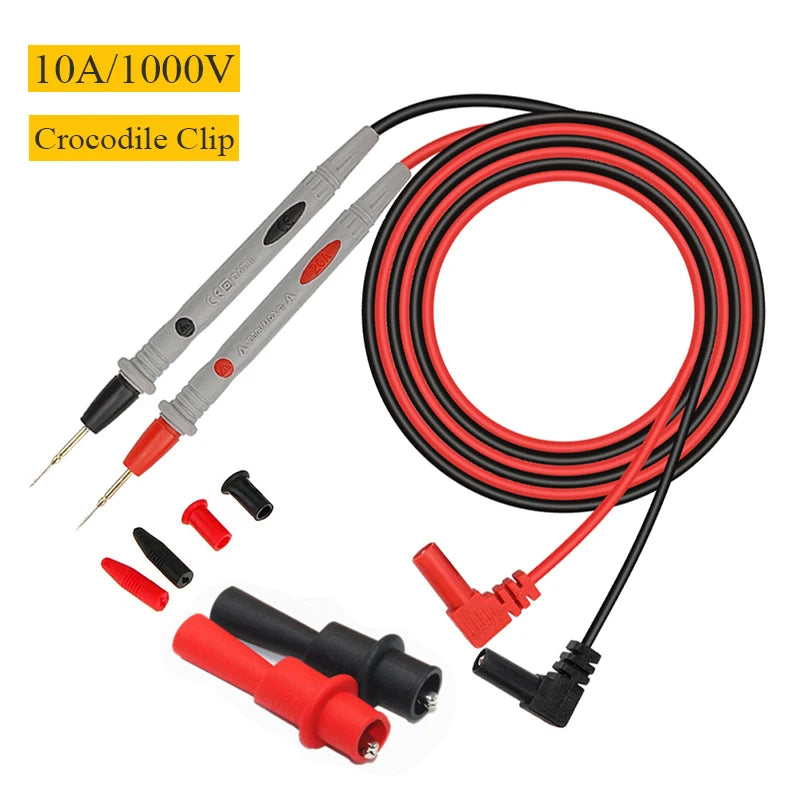 20A 1000V Multimeter Test Lead Probe Kit | Needle Pin Wire Pen