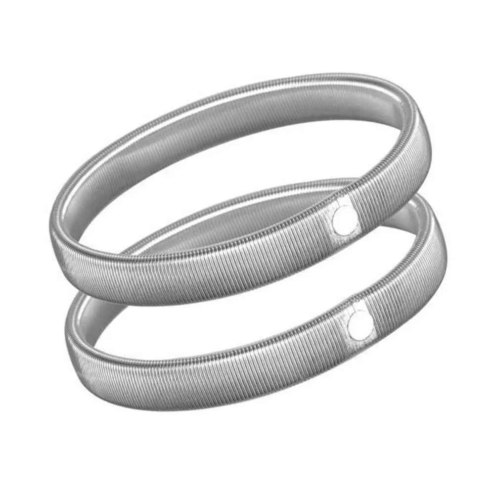 Elastic Shirt Sleeve Holders – Metal Armbands Men & Women Shirt Sleeve Holders Peaceful Pleasures Health and Wellness