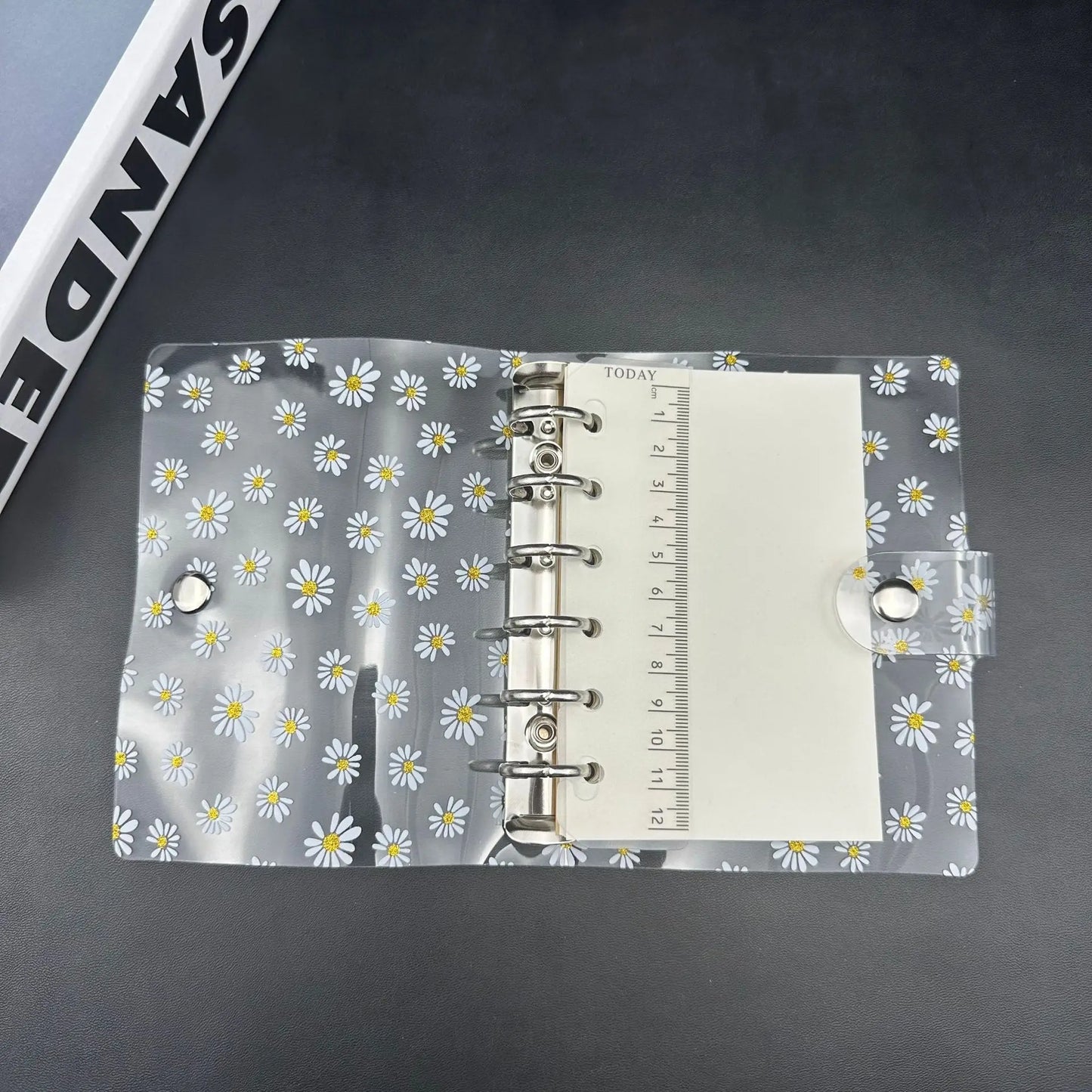 Handbook Notebook Transparent PVC Shell A5 A6 A7 Loose-leaf Folder