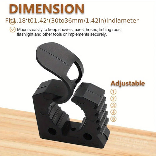 Original Clamp Easy to Carry Garage Storage Hook for Truck Bed Roof Rack Trailer Peaceful Pleasures Health and Wellness