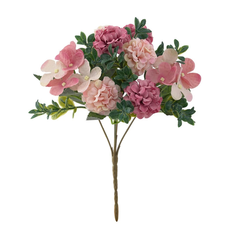 Artificial Silk Hydrangea Bouquet | Wedding & Home Decor