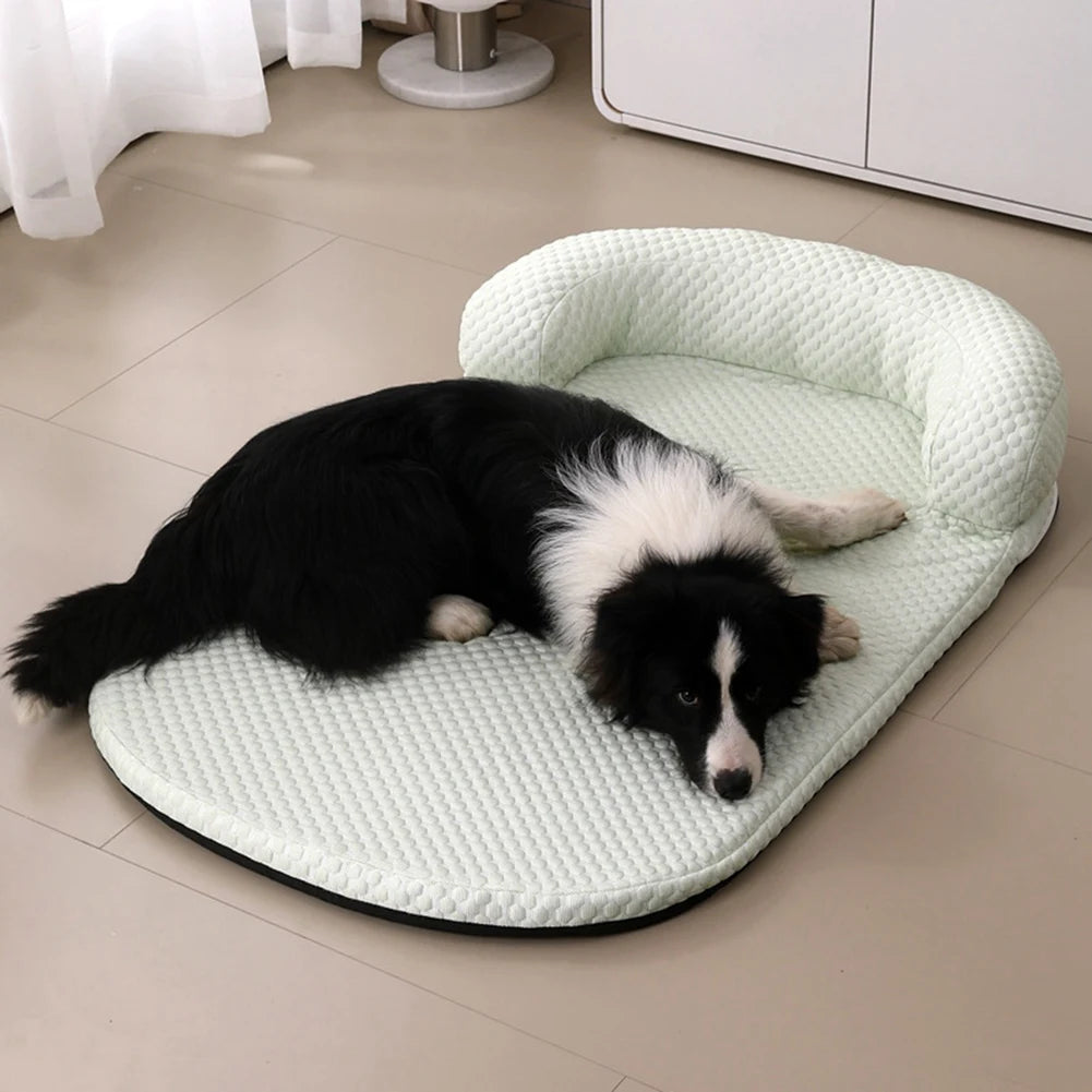 Self-Cooling Pet Mat for Dogs & Cats – Washable Summer Bed