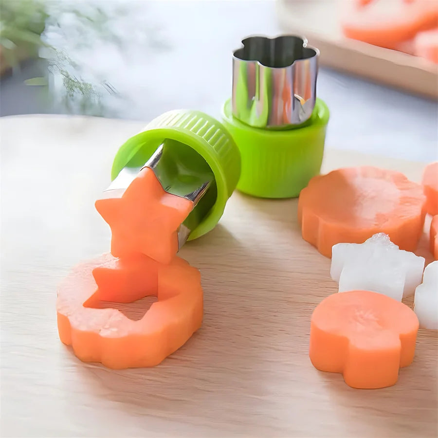 9-Piece Stainless Steel Food Cutter Mold Set – DIY Shapes