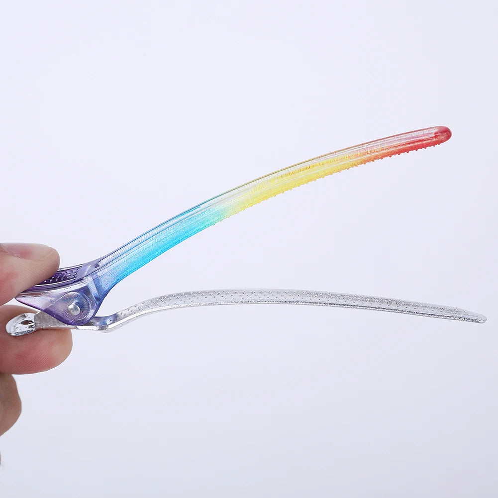 10Pcs Hairdressing Hair Clips Salon Hairdressing Plastic Clamps Professional Hair Sectioning Hairpin Styling Accessories Tools Peaceful Pleasures Health and Wellness