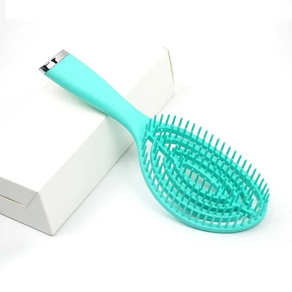 Anti-Static Scalp Massage, Vented Hair Brush Comb for Styling, Suitable for Salon and Home Use, Works on Wet and Dry Hairs Peaceful Pleasures Health and Wellness