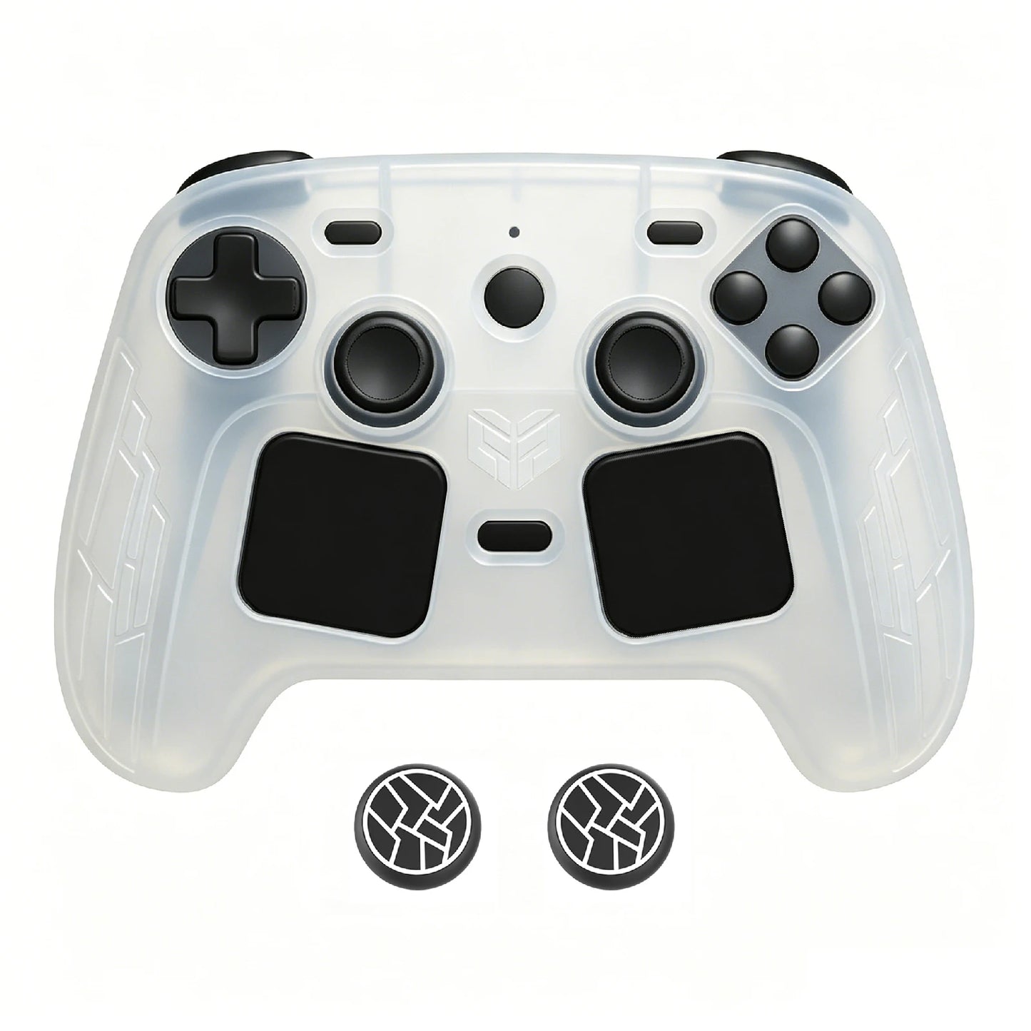 Silicone Protective Case For Steam Controller 2 2026 Cover Shockproof Dustproof Anti Slip Grip Precision Cutout For Charging Peaceful Pleasures Health and Wellness Clear