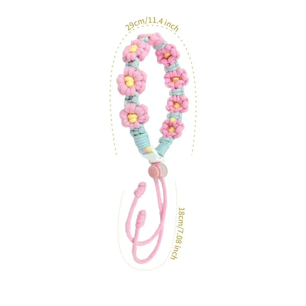 Flower Cup Carrying Strap – Handmade Rope Handle for Bottles