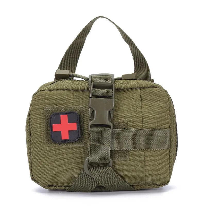 Tactical First Aid Kit Bag | Quick-Access Outdoor Storage Pouch