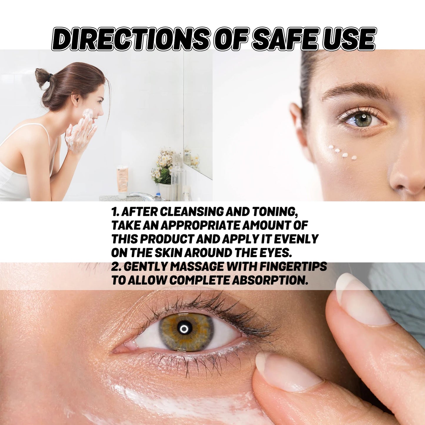 Wrinkle Firming Eye Cream – Dark Circles & Fine Lines