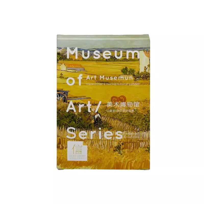 Museum Art Series Postcards Van Gogh Oil Painting Greeting Cards