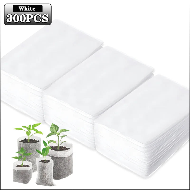 Fabric Plant Seedling Bags 100–1000PCS | Eco Nursery Pots