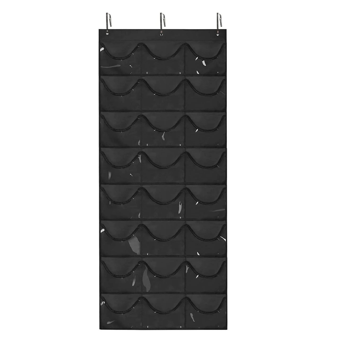 24-Pocket Baseball Cap Organizer – Over-Door Hat Rack Storage
