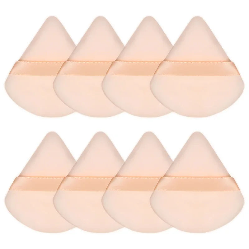 Velvet Triangle Makeup Puff | Soft Sponge Foundation Blender