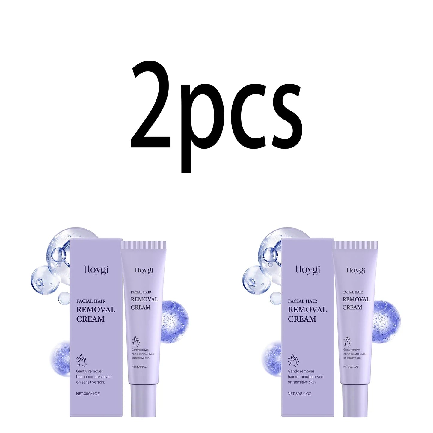 Hoygi Face Hair Removal Cream – Painless & Gentle 30g
