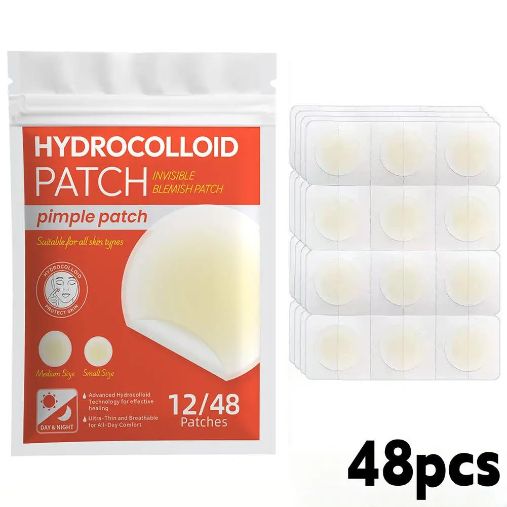 Hydrocolloid Acne Patches – Hyaluronic Acid Blemish Dots