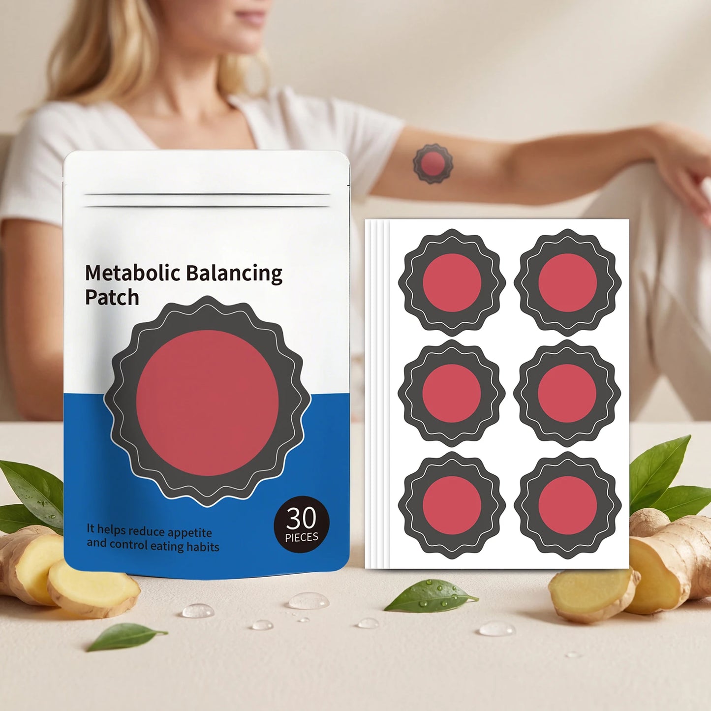Jaysuing 30pc Body Care Patches – Breathable & Gentle Skin Patch