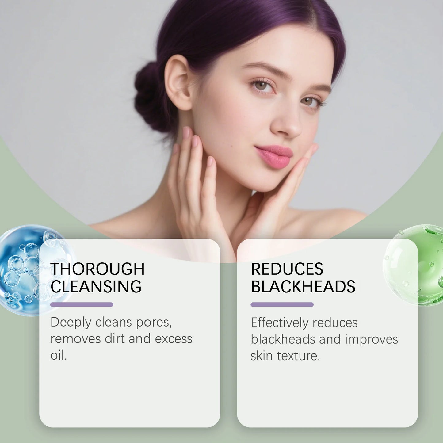 Green Clay Centella Facial Cleanser – Oil Control & Acne
