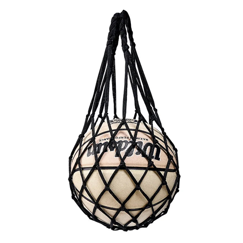 Nylon Mesh Ball Net Bag – Basketball, Football & Sports