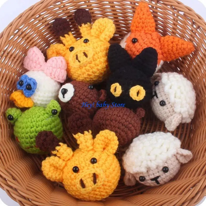 Handmade Crochet Animal Pacifier Chain Bead – DIY Baby Clip Baby Pacifier Accessory Peaceful Pleasures Health and Wellness